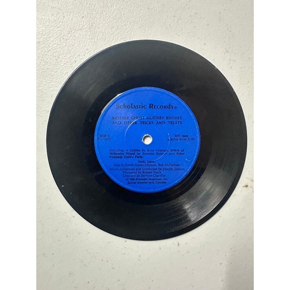 1967 Scholastic Records The Teeny Tiny Woman Children’s Vinyl